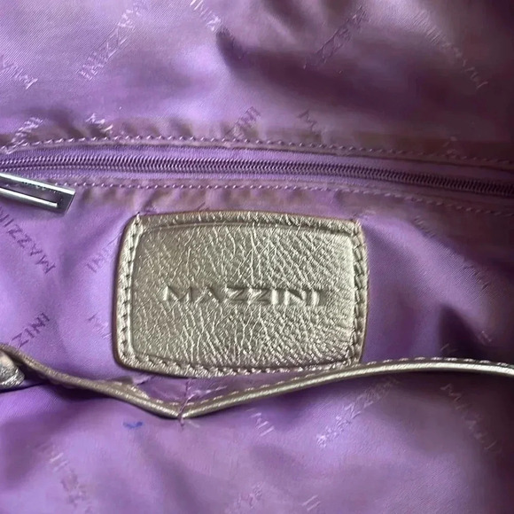 Mazzini Rose Gold Leather Bag ✨ - Picture 6 of 9